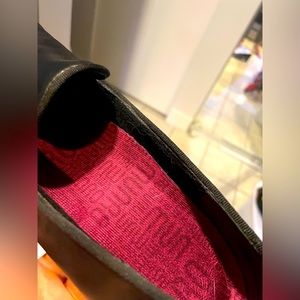 Munro black leather shoes 10N narrow